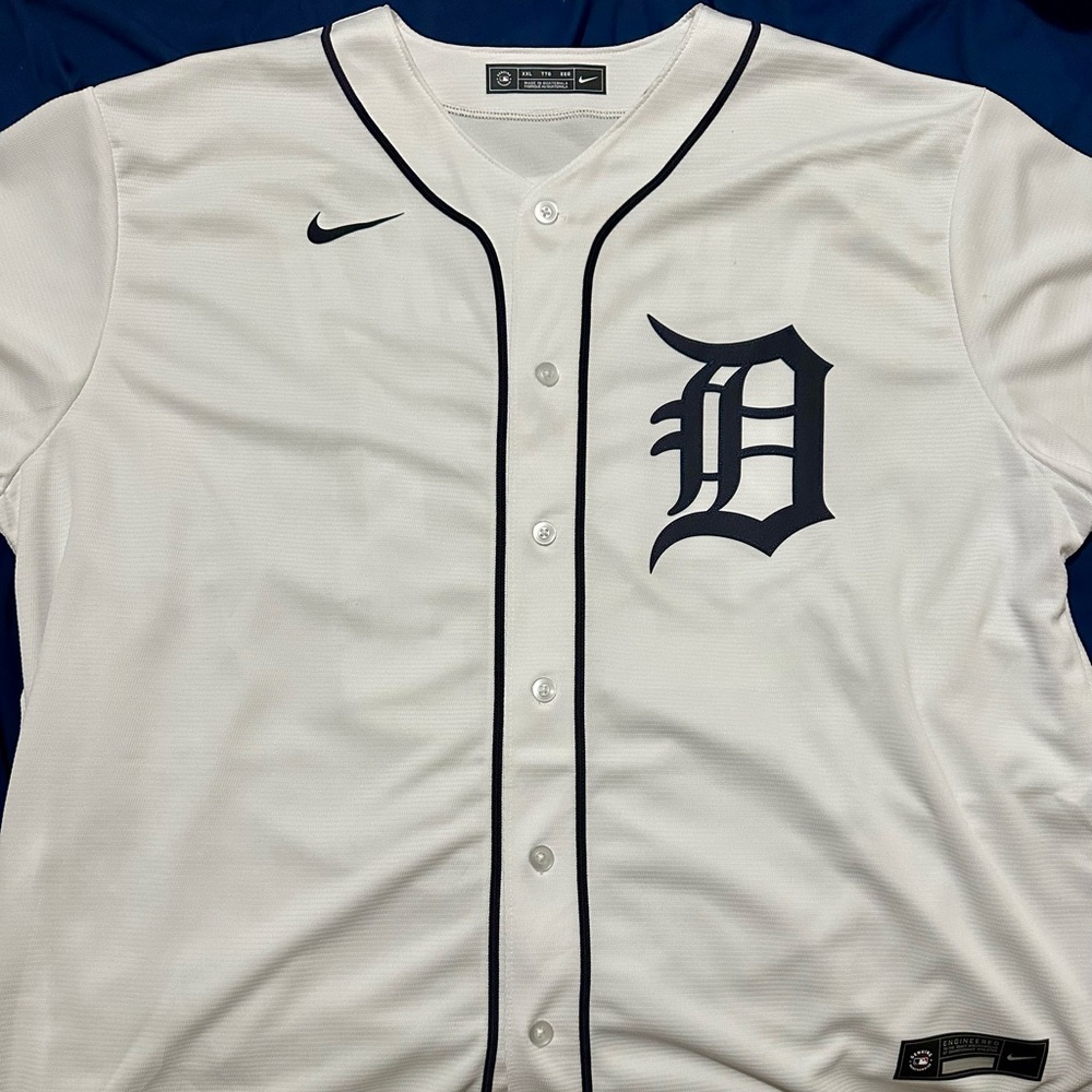 Detroit Tigers Miguel Cabrera Home Jersey